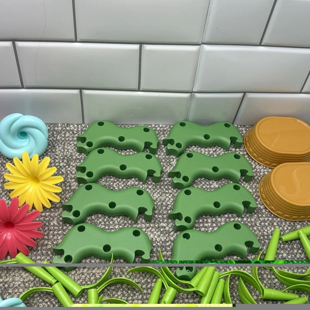 Cenove Classroom Homeschool Flower Building Supplies Pretend Play STEM 130+